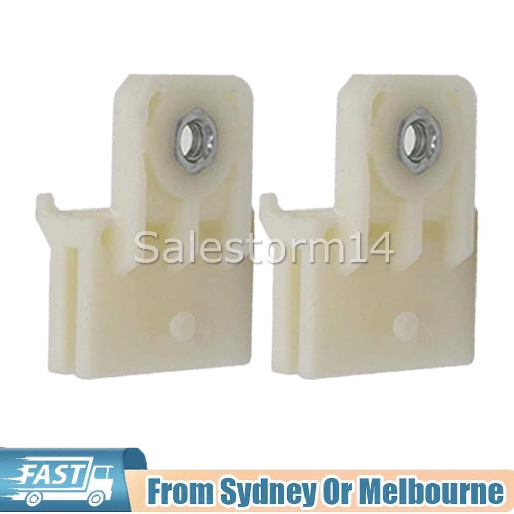 2PCS DOOR GLASS WINDOW TRACK CLIPS FITS ISUZU D-MAX HOLDEN / COLORADO RODEO AU