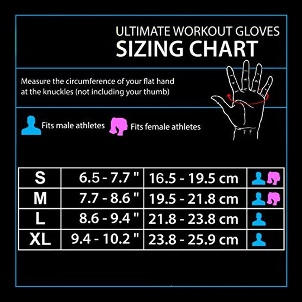 Weight Lifting Training Gloves Women Men Fitness Sports Body Building Gym Gloves