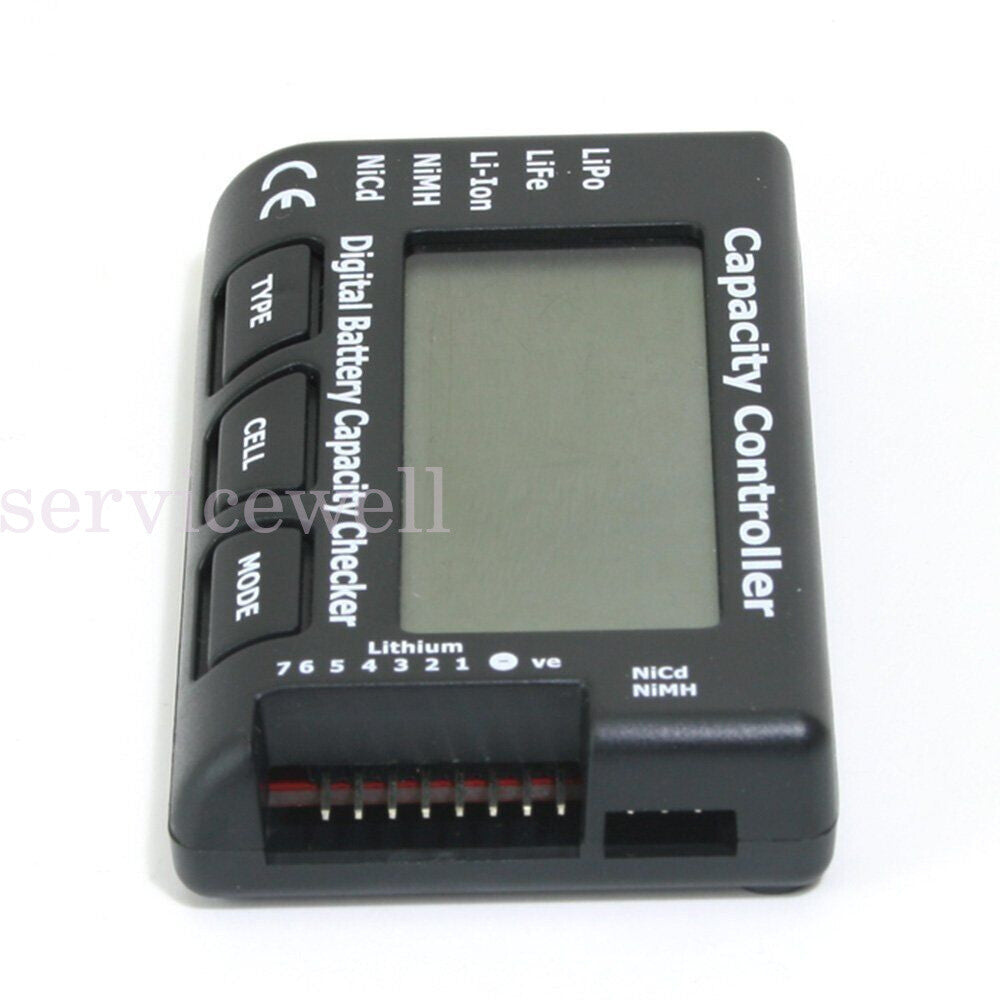 RC CellMeter 7 Digital Battery Capacity Checker Tester For LiPo LiFe Li-ion NiMH