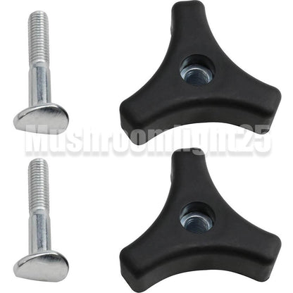 5X Screw Bolt Triangle Handle Knob Nut Parts Replace For Honda Lawn Mower