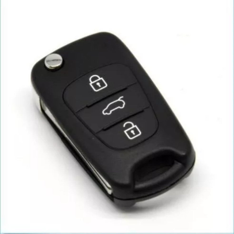 Car key shell Fob Case i20 i30 i35 ix20 Elantra Replacement remote Flip – Compatible with HYUNDAI