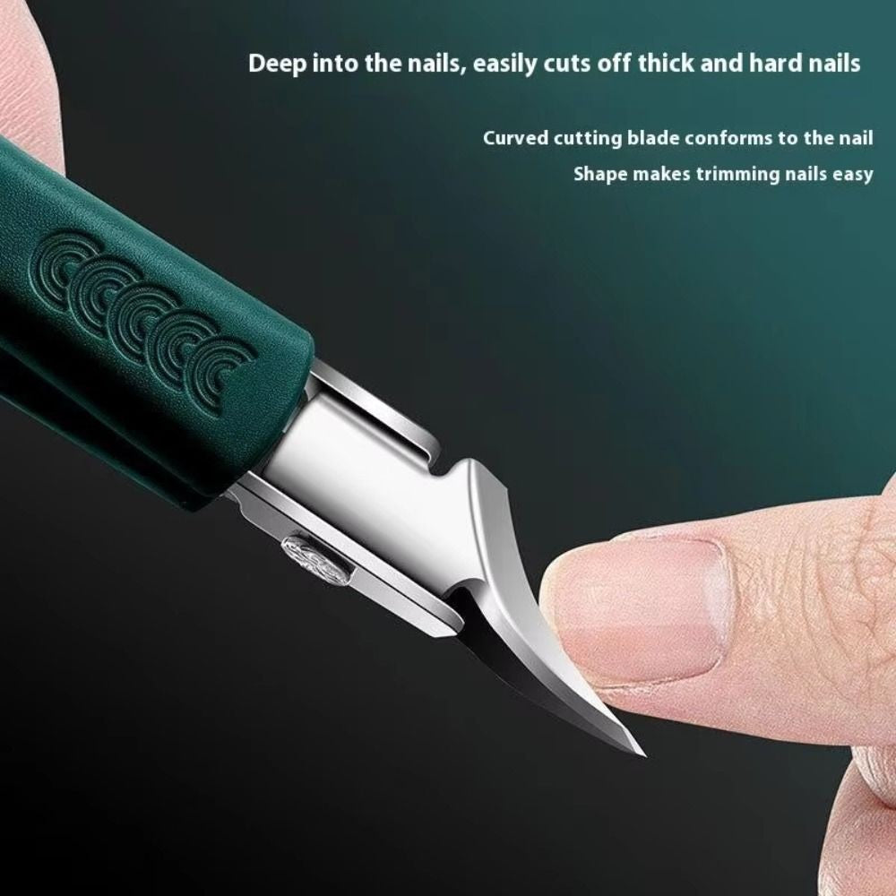 Stainless Steel Oblique Toe Nail Trimmers Eagle Beak Nail Clipper
