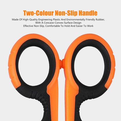 Multi Functional Serrated Fishing Scissors Cutting Line Horse Gear AU Pack Set