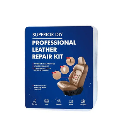 Advanced Leather Repair Gel Kit Filler Restore Car Seat Sofa Scratch Rips Holes