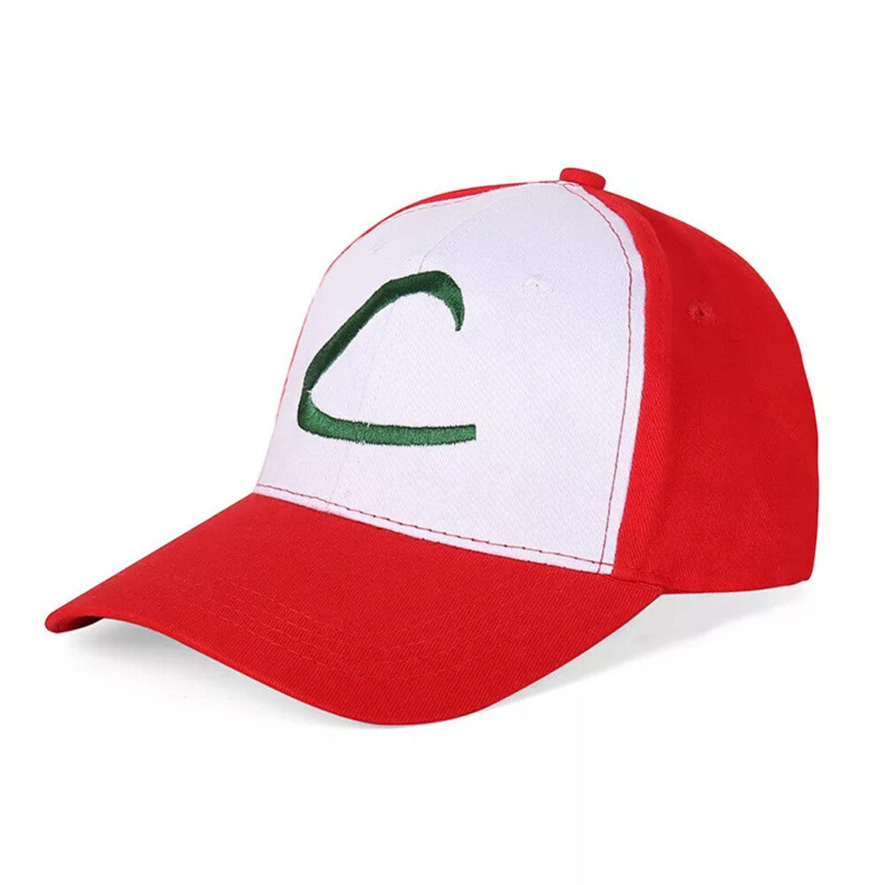 Ash Ketchum Mesh Cap Trainer Trucker Hat Pokemon GO Cosplay Costume Breathable