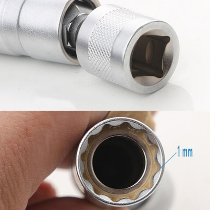 Magnetic Spark Plug Socket Wrench 14mm 16mm Removal Tool Thin Joint Wall Sockets