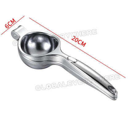 Stainless Steel Manual Hand Press Lemon Squeezer Fruit Orange Citrus Juice AU
