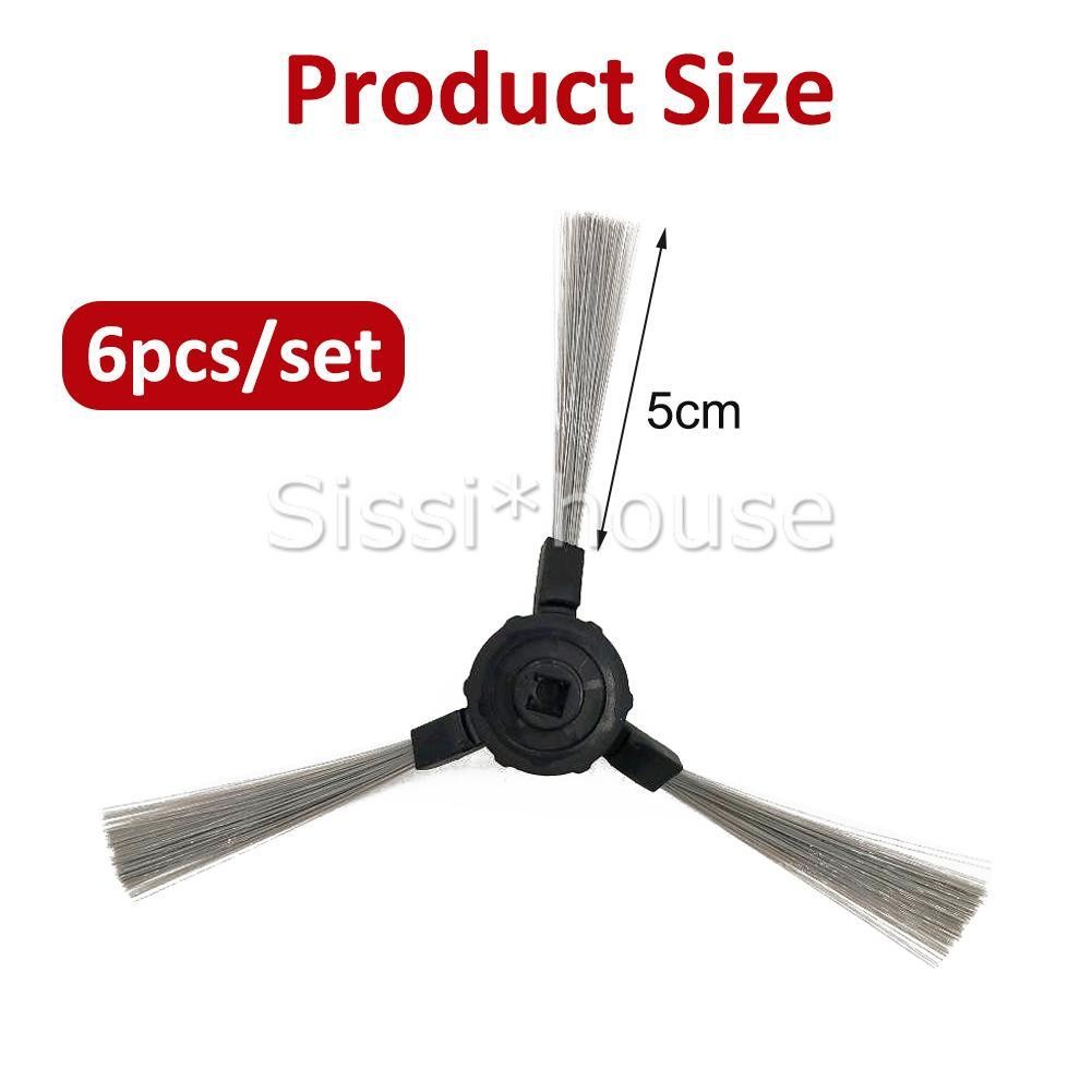 6X For My Genie Side Brush Filters Parts X750,X990,ZX1000 P1/2/3 Vacuum Cleaner