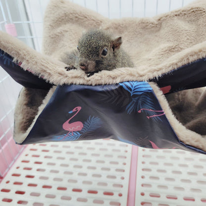 Guinea Pig Rat Hammock Hamster Ferret Hanging Nest Mice Bed Toy Warmer House