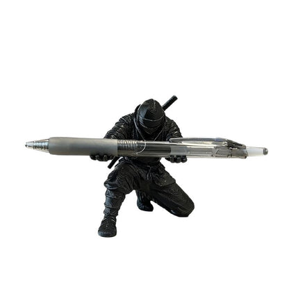 Funny 3D Printing Warrior Ornaments Creative Pen Holder Ninja Ornaments Office