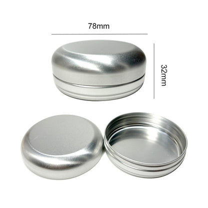 Aluminum Travel Bathroom Soap Box Tin Case Metal Holder Draining Tray Rustproof