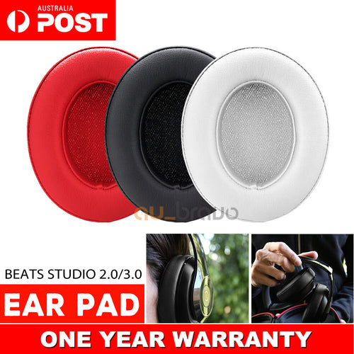 New Soft Replacement Ear Pads for Beats by Dr. Dre Studio 2.0 3.0 Wired Wireless
