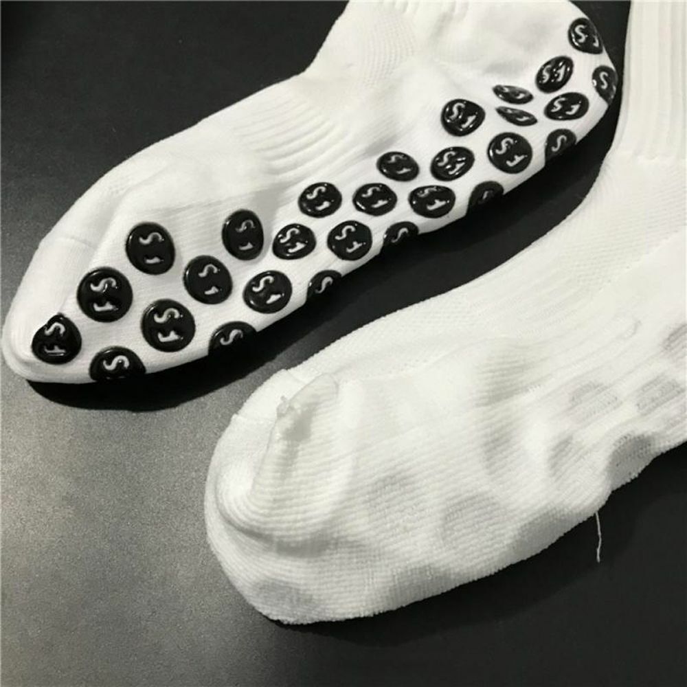 Socks Grip Anti Slip Soccer Socks Round Silicone Suction Cup Football Socks