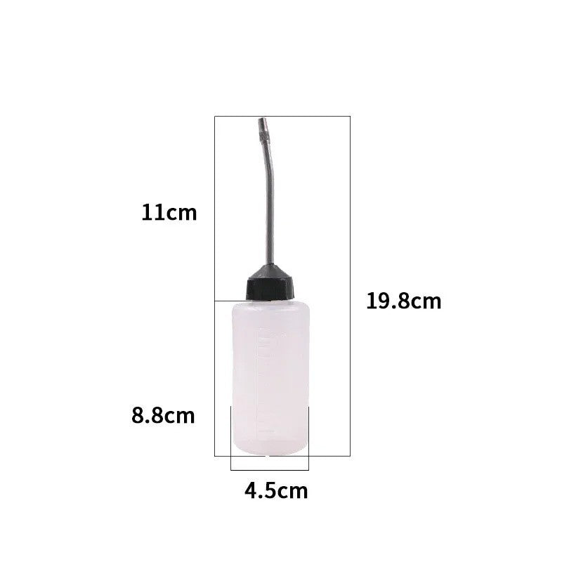 5pcs 120ML Plastic Sewing Machine Oiler Oil Dispenser Oil Bottle