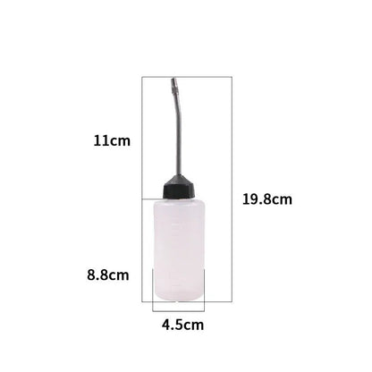 5pcs 120ML Plastic Sewing Machine Oiler Oil Dispenser Oil Bottle