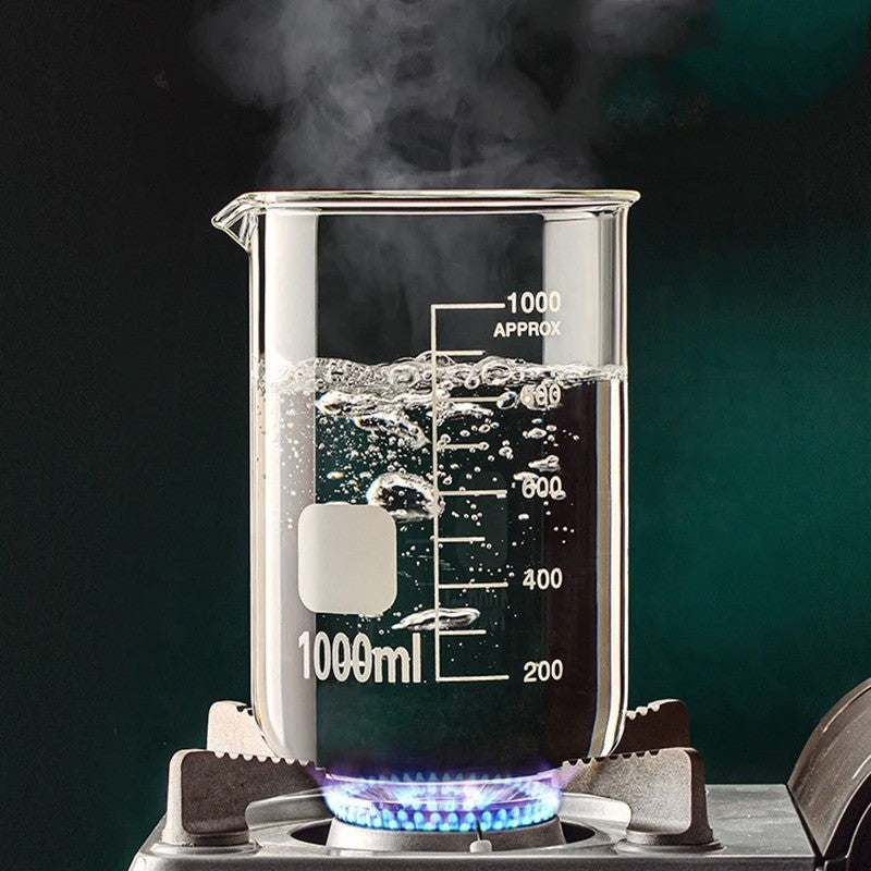 50-1000ML Borosilicate Glass Measuring Cup Graduated Cup Multifunctional Beaker