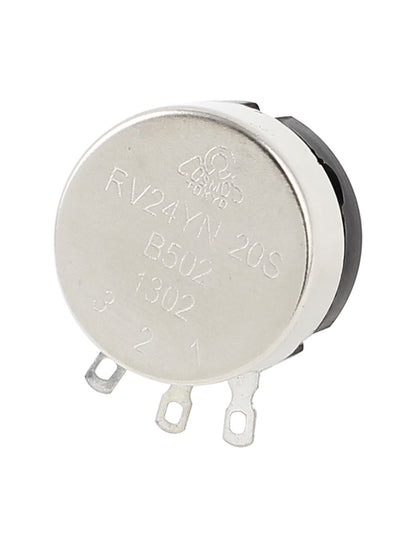 RV24YN 20S B502 5K Ohm Carbon Composition Rotary Taper Potentiometer Pots