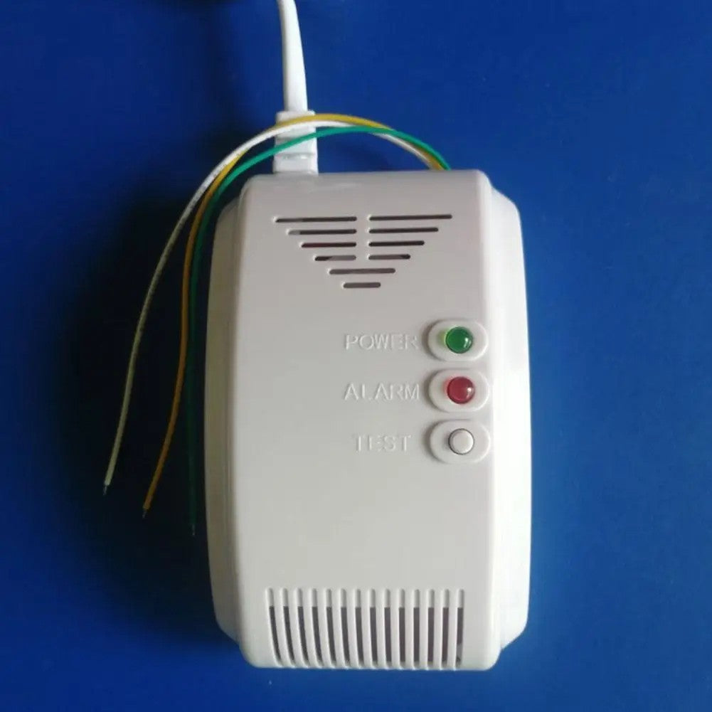 12V Gas Detector Alarm Carbon Monoxide Gas Detector Natural Motor Home Camper