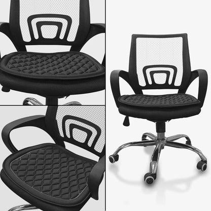Car Seat Cushion Memory Foam Car Driver Office Chair Seat Pad Non-slip Rubber AU