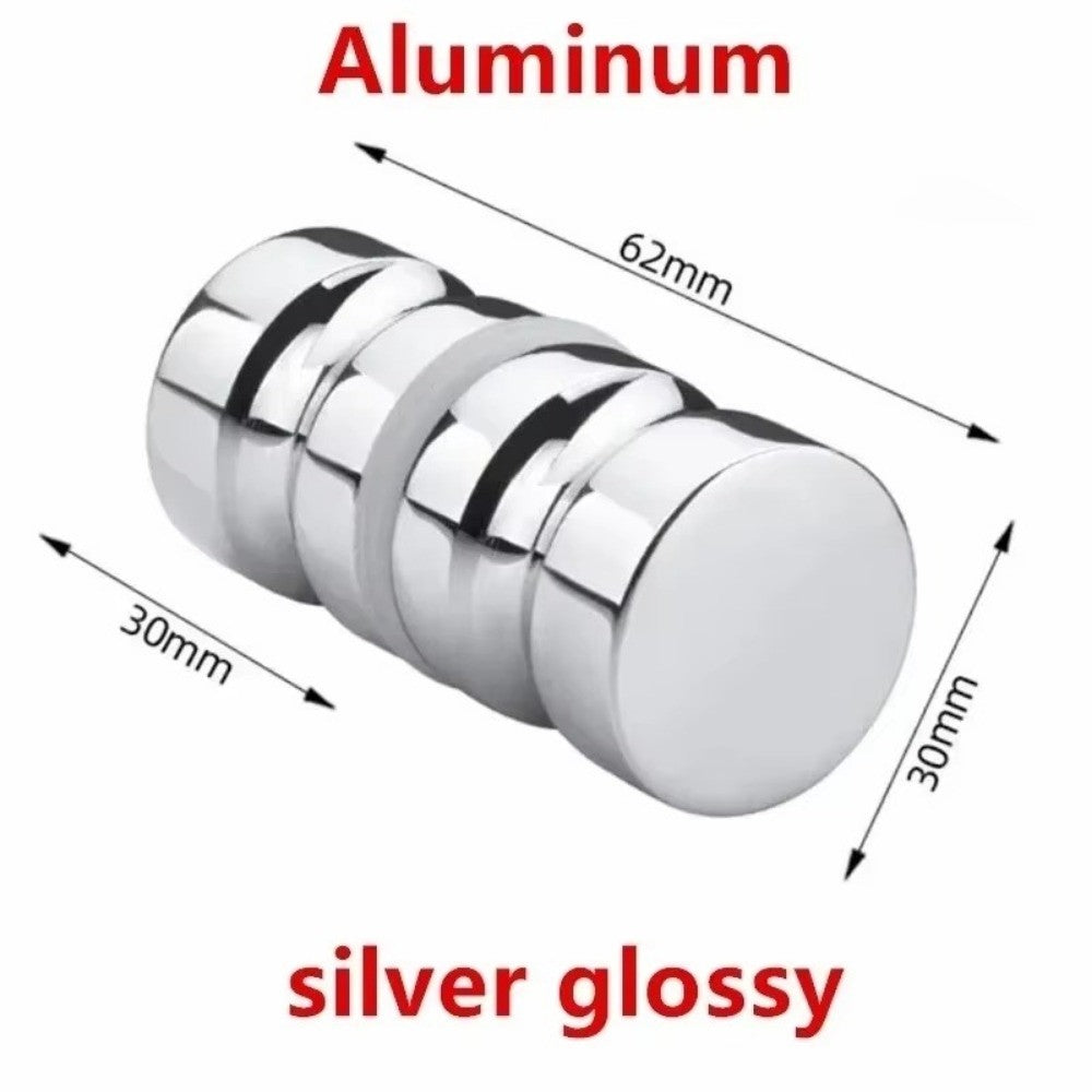 Aluminum Shower Glass Door Handle Sliding Shower Doors Knob  Bathroom Hardware