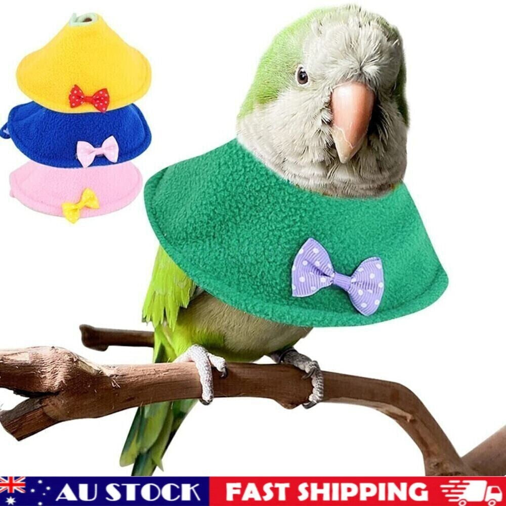 Elizabeth Circle Bird Plush Collar Parrot Elizabeth Ring Bird Protection Supply