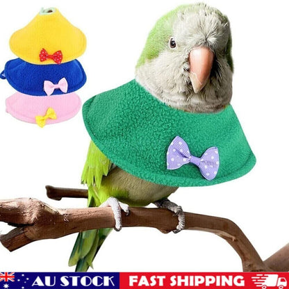 Elizabeth Circle Bird Plush Collar Parrot Elizabeth Ring Bird Protection Supply