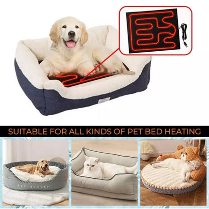Pet Supplies USB Hot Compress Winter Heated Sheet Heat Mat Heating Pad Heater AU