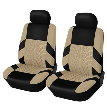 Universal Auto Car Seat Covers Full Set Anti Slip Seat Cover Protector Black AU