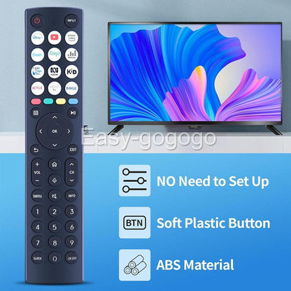 NEW ERF2R36H Replacement TV Remote Control for Hisense 4K UHD LED LCD Smart TV