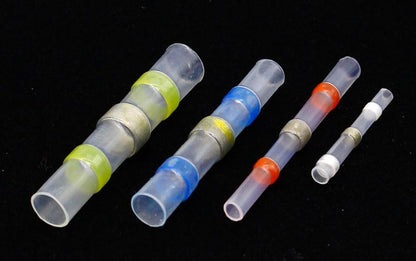 50pcs Mixed Waterproof Heat shrink Wire Connector Solder Insulated Joiners