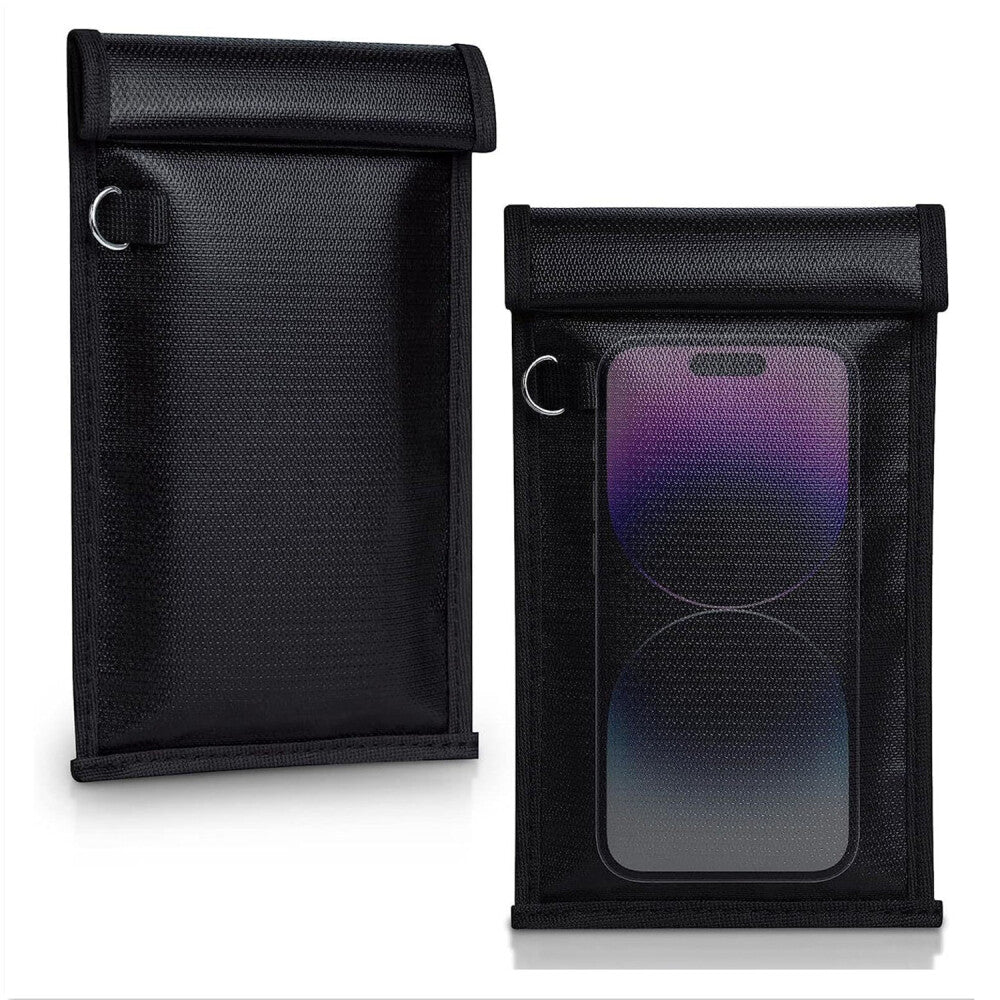2/4PC Faraday Bag Signal Blocking Shielding Pouch for Laptop Tablet Phone Wallet