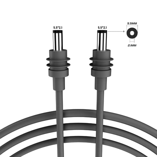 Male to Male USB C to DC Power Cable 5521 Line Adapter for Starlink Mini