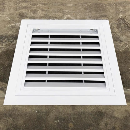 Square Air Vent Grille Aluminum Alloy Gable Wall Shed Vent  Attics