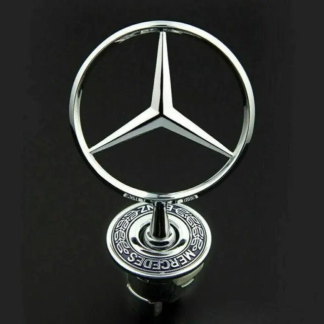 Bonnet Hood Spring Logo Emblem For Mercedes Benz C180 C200 E200 E260L S300 S350