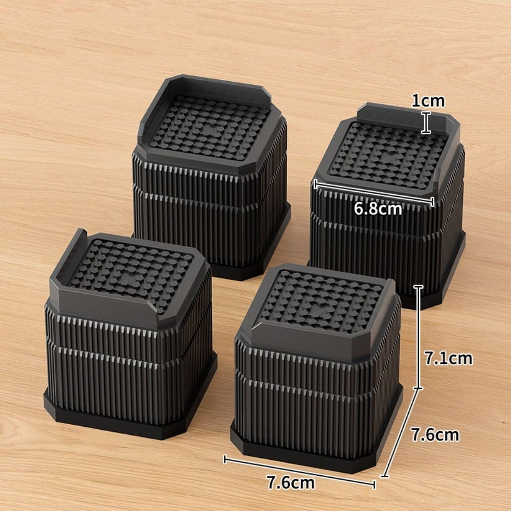 Non-slip Bed Lifts Risers Square Washing Machine Support  Refrigerator
