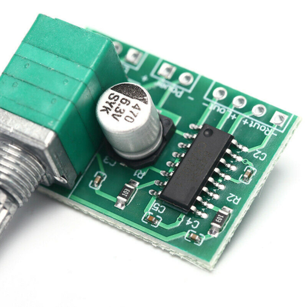 PAM8403 5V Mini Digital Audio Amplifier Board Module With Switch Potentiometer