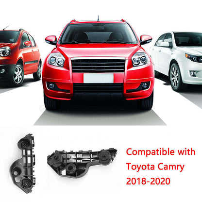 Compatible with Toyota Camry 2018-2020 Front Bumper Retainer Bracket Right & Left Pair