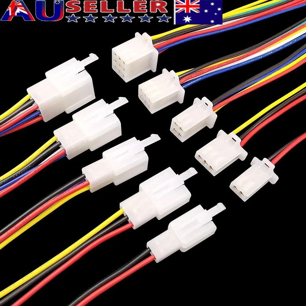 2/3/4/6/9 Pin Automotive Electrical Wire Connector Motorcycle Ebike Car