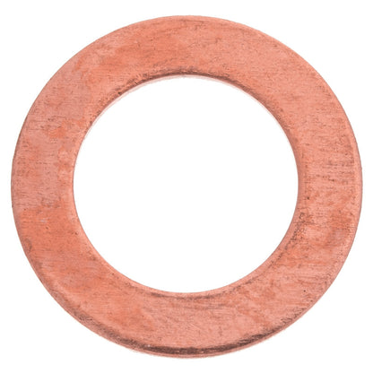 10pcs M10 16mm Copper Washer Sump Plug Gasket Crush Oil Seal Flat Ring Set