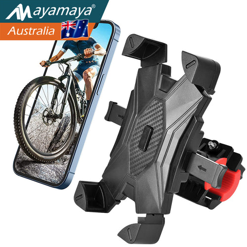 360° Rotation Mobile Phone Holder Handlebar Mount for Motorcycle Bicycle Bike