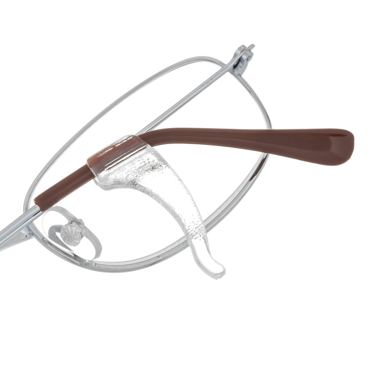 Clear Non-Slip Silicone Ear Pad Hook Glasses Eyewear Frames Slipping Grip Repair