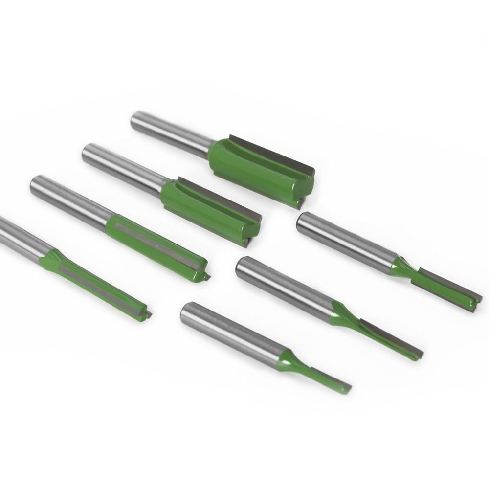 Edge 6mm Shank Single Edge Slotting Cutter Router Bits Drill Bit Milling Cutter