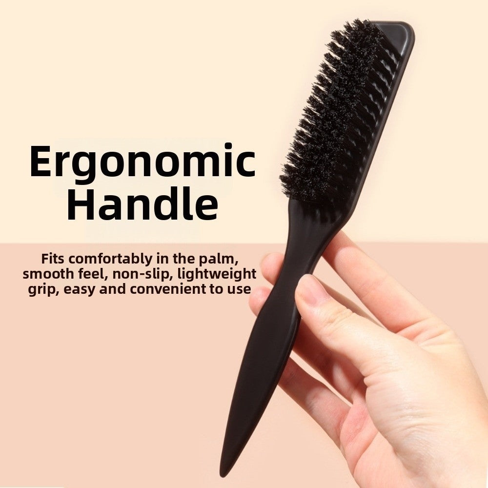 Slick Back Hair Brush Unisex Backcombing Hair Styling  Brush  Thick/Fine Hair