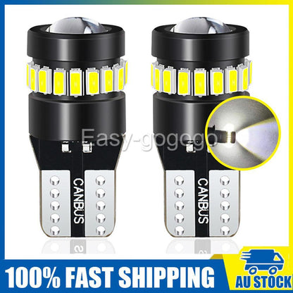 2X LED Parker Wedge Bulb Globes T10 For Holden Commodore VT VX VU VY VZ VE VF