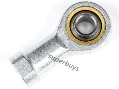 Right M8 x1.25 Female Threaded Rod End Bearing Heim Rose Joint Mechanical Swivel