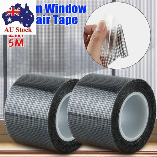 1Roll Fly Window Screen Repair Tape Self-adhesive Mesh Net Repair Tapes