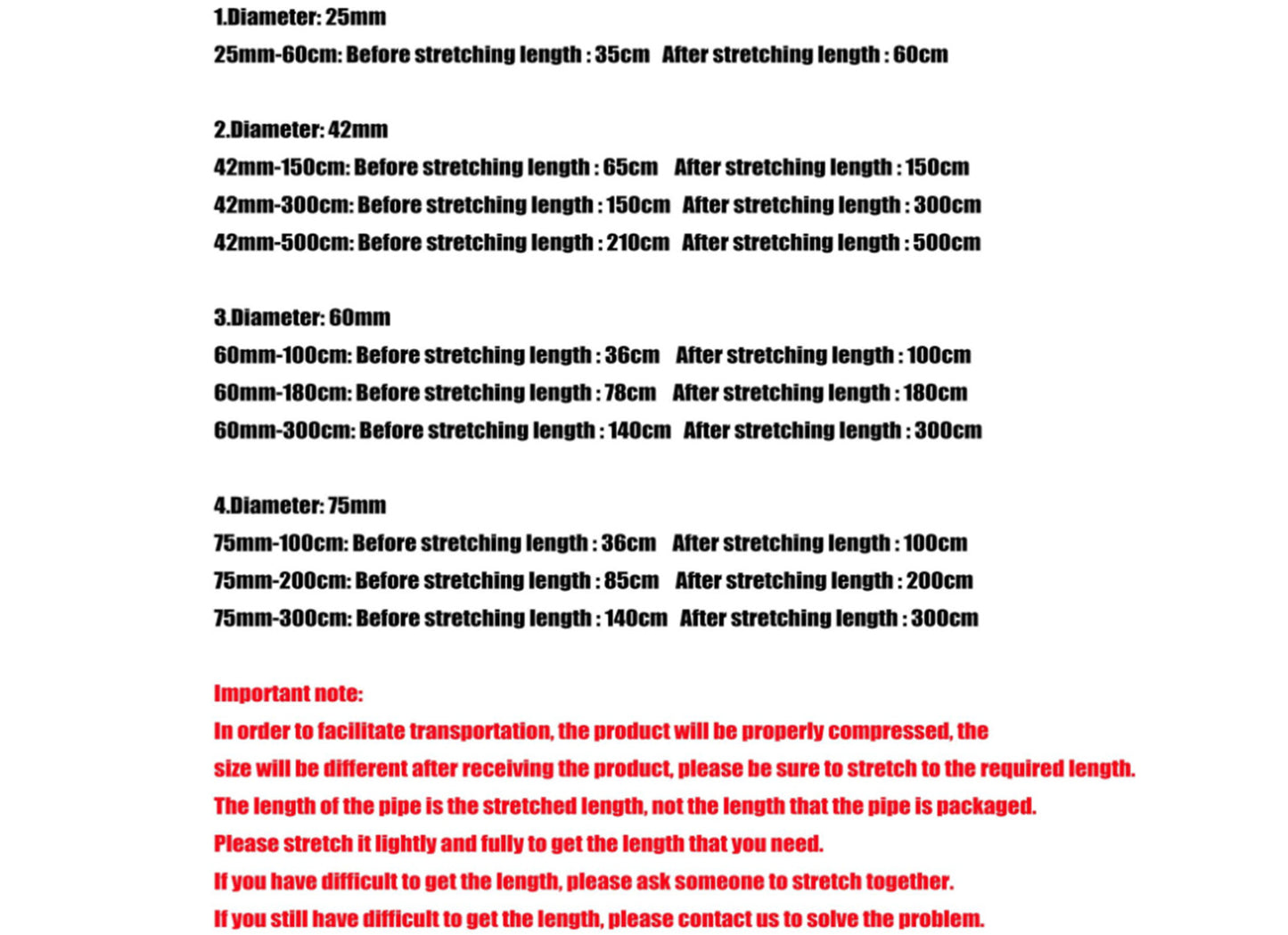 25 - 75mm Duct Pipe Ducting For Air Diesel Parking Heater Ducting Conditioner