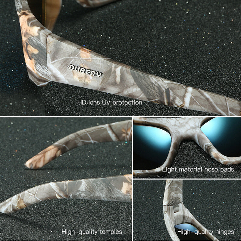 DUBERY Sunglasses Polarized Men's Glasses Sports Driving Fishing Eyewear UV400