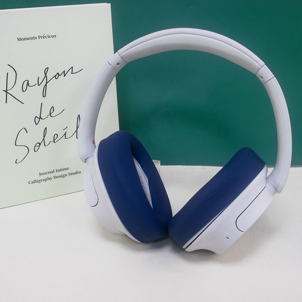 Silicone Headphone Protector Ear Pad Cover Compatible with Sony WH-CH720N Bluetooth Headset