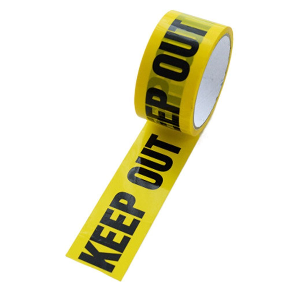 Yellow Tape Caution Signs Adhesive Tape Danger Identification Tape  Universal